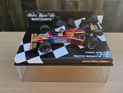 Tyrrell Ford 012 S. Bellof Practice Monaco GP 1984 1:43 Minichamps - Bild 1 von 2