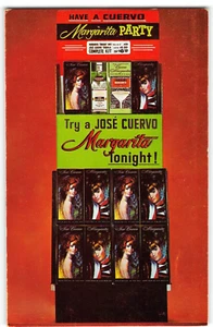 Margarita Party JOSE CUERVO Tequila Advertising Cocktail 1960s Vintage Postcard - Picture 1 of 2