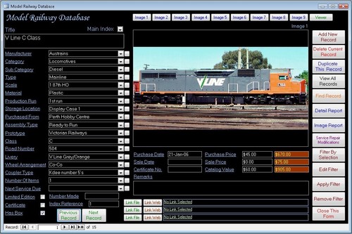 Model Railway Image Database Software CD for Windows