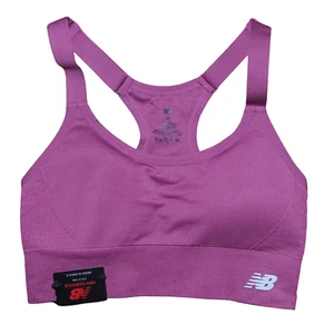 Athleisure Ladies New Balance Sports Bra S Dragon Fruit Adjustable Strap - Picture 1 of 6