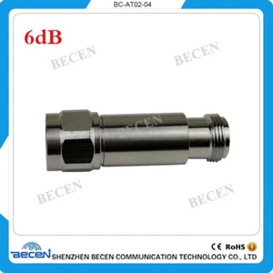 N-JK 2W N Attenuator DC-3GHz 6dB Rf Coaxial Attenuator N type 50ohm - Picture 1 of 7