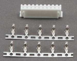 (1) 9S - 10 Pin JST-XH / Align Replacement Male LiPo Balance Connector w/ Pins - Picture 1 of 3