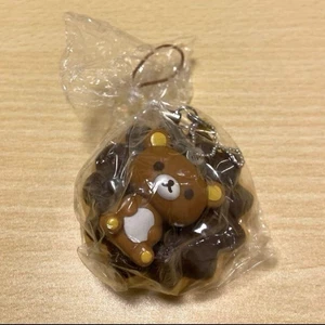Rilakkuma Heisei Retro Ciambella Mascotte Squishy Portachiavi San-X Cinghia Peluche - Foto 1 di 2