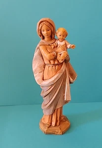 Vintage Fontanini 1985 Italy Depose Maria mit Jesuskind Figur Mutter & Kind - Bild 1 von 10