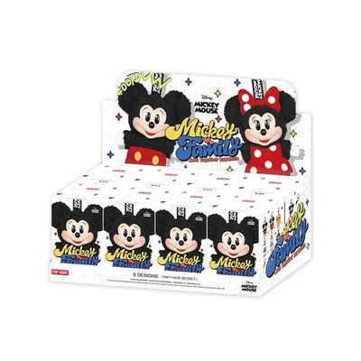 POPMART Mickey Family Cute Together Keychain Series Blind Box Confirmed Figure ！ - Image 1 of 2