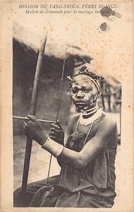 Tanzania - The master of ceremonies for an indigenous wedding - Publ. Mission of - Picture 1 of 2