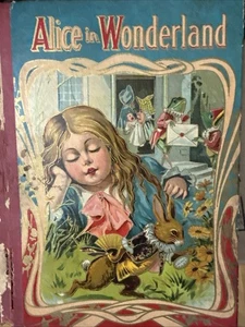 Rare Antique Alice In Wonderland Lewis Carroll Illustrated John Tenniel 1903 - Imagen 1 de 10
