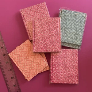 Vintage Lillian Vernon 1980s Mini Address Phone Book Colorful Lot W/ Matching - Picture 1 of 3