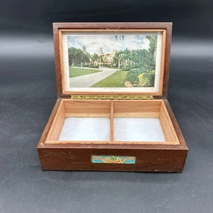 Carpenters Home Lakeland Florida Holzintarsien Schmuckschatulle mit Postkarte - Bild 1 von 9