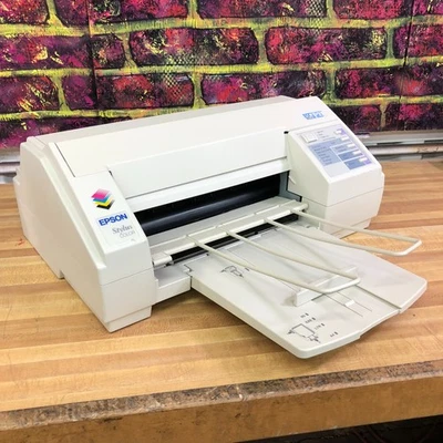Epson Stylus 860 Color Inkjet Printer Model P860A Parallel Port Connection WORKS - Image 1 of 4