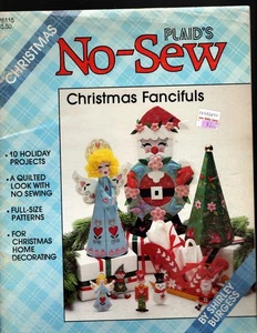 Vintage - No-Sew Christmas Fancifuls - 1986 - Picture 1 of 4