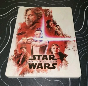 Star Wars: The Last Jedi (Blu-ray/DVD, Steelbook) Disney 3 Discs - Imagen 1 de 4
