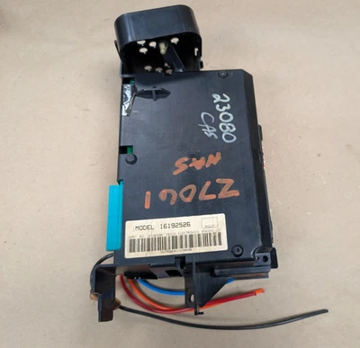 94-95 CADILLAC DEVILLE HEATER AC CLIMATE CONTROL HVAC PROGRAMMER 16192526 - Image 1 of 3