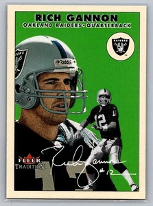 2000 Fleer Tradition Rich Gannon #166 - Picture 1 of 2