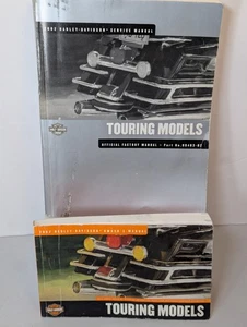 2002 Harley-Davidson Touring Models Official Service & Owners Manual 99483-02  - Picture 1 of 11