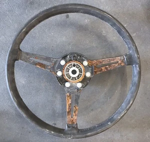 15” Triumph Steering Wheel. 1970-76 TR6, GT6, Spitfire. Nice —MV— 3 - Picture 1 of 8