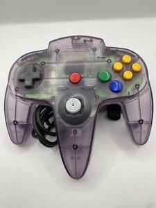 Original Authentic Nintendo 64 Controller - Atomic Purple N64 - Picture 1 of 7