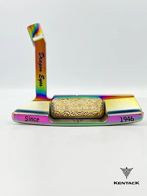 KENTACK JAPAN Putter DragonEyes Rainbow DLC coating 4KAMON(4S)(Head No.271/500)  - Image 1 of 4