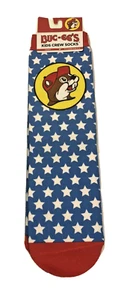 Calcetines Buc-ee’s Kids Unisex - Bucky The Beaver, Stars Patriotic - Talla 11-4 - Imagen 1 de 2