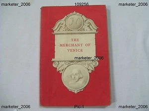 SHAKESPEARES THE MERCHANT OF VENICE ENGLISH PLAY HIGH SCHOOL TEXTBOOK - Picture 1 of 2