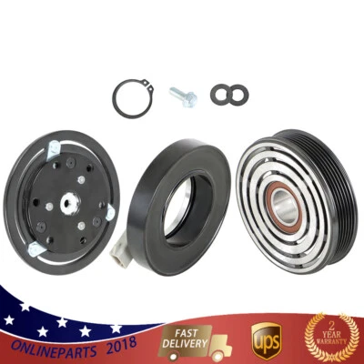 Kit de bobina de embrague compresor aire acondicionado 5,4 L 4,6 L V8 aluminio para Ford F150 2002-2003 Foto 1 de 4