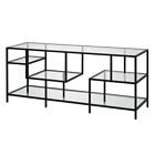 Meyer And Cross Tv Stand W/ Shelves 24" X 58" Fits Tv's Up To 65" Metal Frame