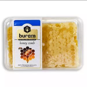 PREMIUM HONEYCOMB 7.05oz 200g PURE UNFILTERED HONEY COMB - Picture 1 of 8