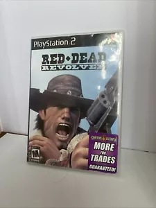 Red Dead Revolver PlayStation 2 Untested Some Scratches,Hollywood Video Box - Picture 1 of 4