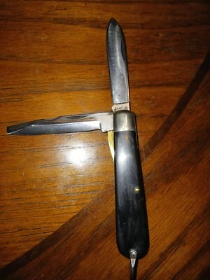 Vintage Camillus New York Classic Electrician Folding Pocket Knife Brass Liners - Image 1 of 4