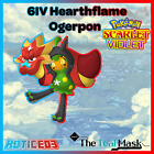Hearthstone Ogerpon 6IV Pokémon écarlate et violet  commerce rapide  masque sarcelle DLC