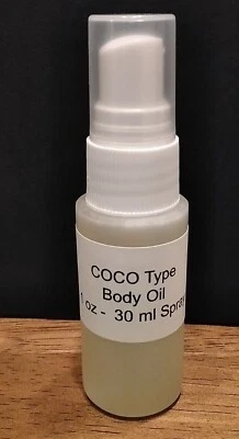 Aceite corporal fragancia aromas coco tipo spray 1 oz Foto 1 de 2