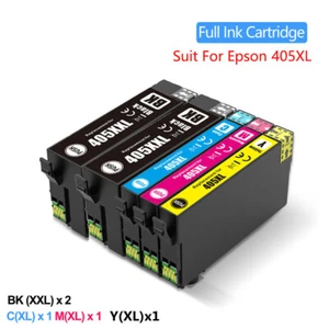 5PC Europe 405XL Ink Cartridge For Epson WF-3820/25 WF-4820/25/30 WF-7840/30/35 - Picture 1 of 5