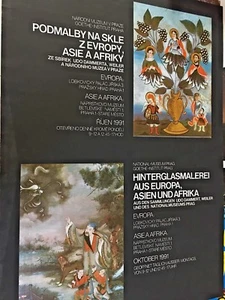 Vintage Nationalmuseum, Prager Kunstposter, 1991 - Bild 1 von 1