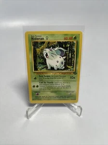 NIDORAN - Jungle Set - 57/64 - Comune - Carta Pokemon - Illimitata - NM - Foto 1 di 7