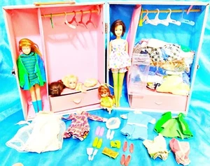 Muñecas y accesorios CASEY & SKIPPER VINTAGE AÑOS 60 RARO juego de caja - Imagen 1 de 11