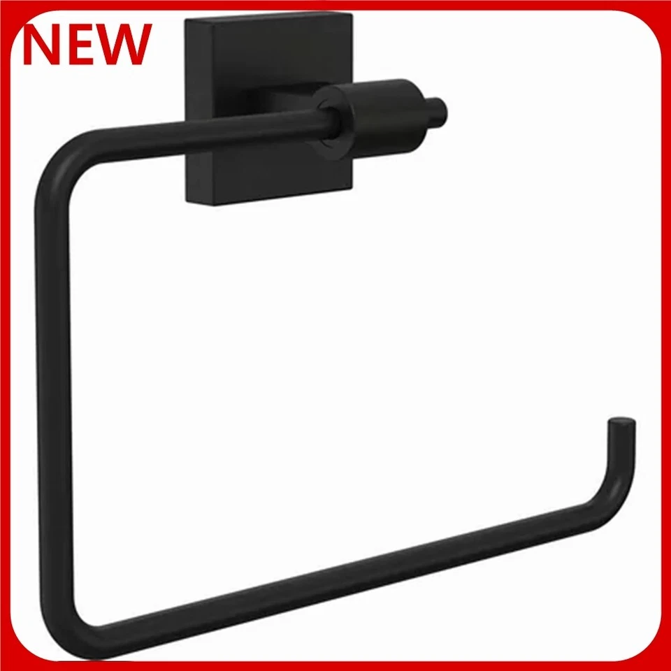 Franklin Brass Maxted Towel Ring in Matte Black Max46-mb-r