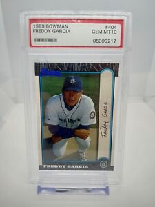 1999 Bowman Freddy Garcia RC Rookie #404 PSA 10 Mariners White Sox