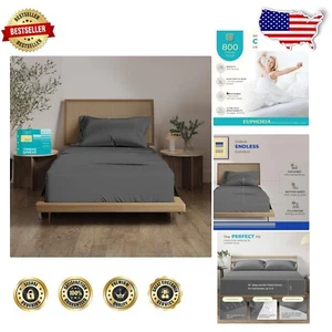 Ganzjahres Twin Bettwäsche Set: 100% Hypoallergene Ägyptische Baumwolle Luxus Bettwäsche - Bild 1 von 9