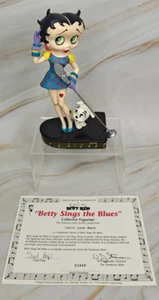 Betty Boop Danbury Mint "Betty Sings the Blues" Collector Edition Figurine. - Picture 1 of 5