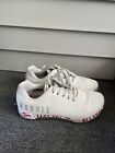 Nobull Womens Shoes Size 9 White And Red All Love