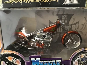 West Coast Choppers EL DIABLO II Orange Jesse James 1/18 Diecast Motorcycle - Picture 1 of 5