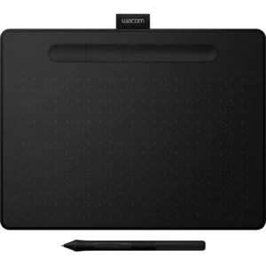 Wacom Intuos Comfort Plus PB M Black, Grafiktablett, Funk, Kabel, Bluetooth,USB - Bild 1 von 1