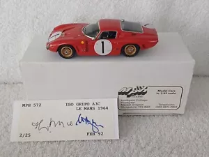 Tim Dyke MPH Vroom 1/43 Scale Resin ISO Grifo A3C Le Mans 1964 Limited Edition - Bild 1 von 15
