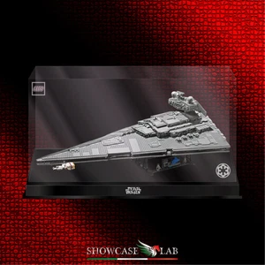 TECA IN PLEXIGLASS ACRILICO-SHOWCASE-PER LEGO 75252-IMPERIAL STAR DESTROYER-STAR - Foto 1 di 3