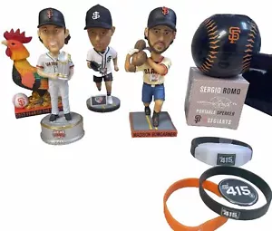 Madison Bumgarner Sf Giants 4 Bobbleheads Total Jr Giants Giant Race +++ Bonus - Picture 1 of 20