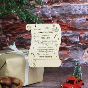 Personalised Letter from Santa Father Christmas Letter Nice List North Pole - Picture 1 of 10