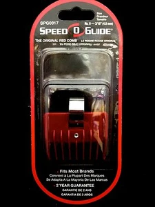 VELOCIDAD O GUÍA EL PEINE ROJO ORIGINAL SE ADAPTA A LA MAYORÍA DE MARCAS TALLA Nº 0A 5/16" 7,9 mm - Imagen 1 de 1