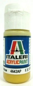 Italeri GLOSS YELLOW (#4642AP) - 20ml Water Based Acrylic Model Hobby Paint - Picture 1 of 4