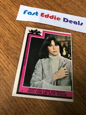 TOPPS O-PEE-CHEE CANADA 1977 CHARLIE'S ANGELS BUBBLEGUM CARD 36 SABRINA DUNCAN - Image 1 of 2