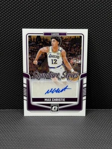 2024-25 Donruss Optic Max Christie Signature Series Auto #SS-MAX Lakers - Foto 1 di 2